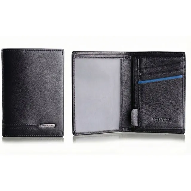 MAC ALYSTER Signature 11 portefeuille simple Noir/Noir compact