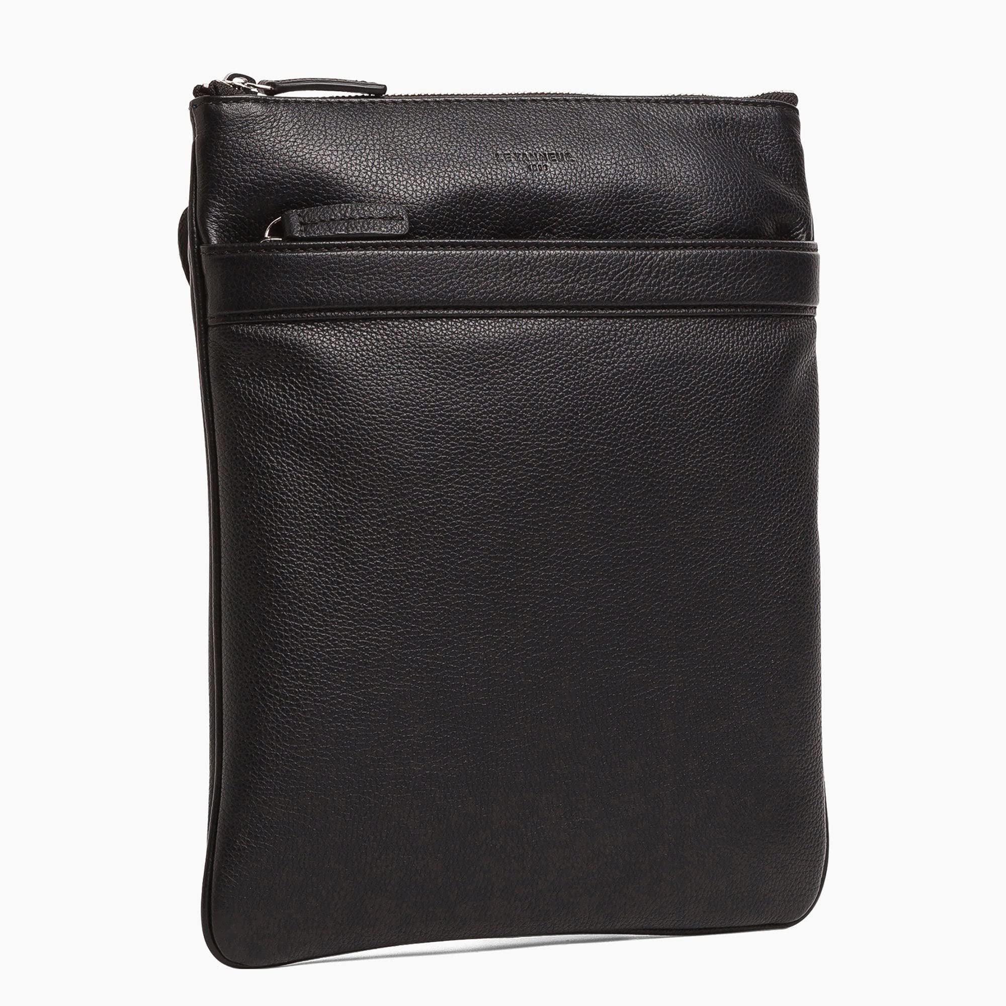 Le Tanneur Handbags Charles sacoche homme cuir grainé zippée business