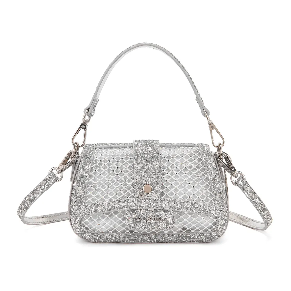 La Carrie Night Edition sac bandoulière blanc 20x6x12