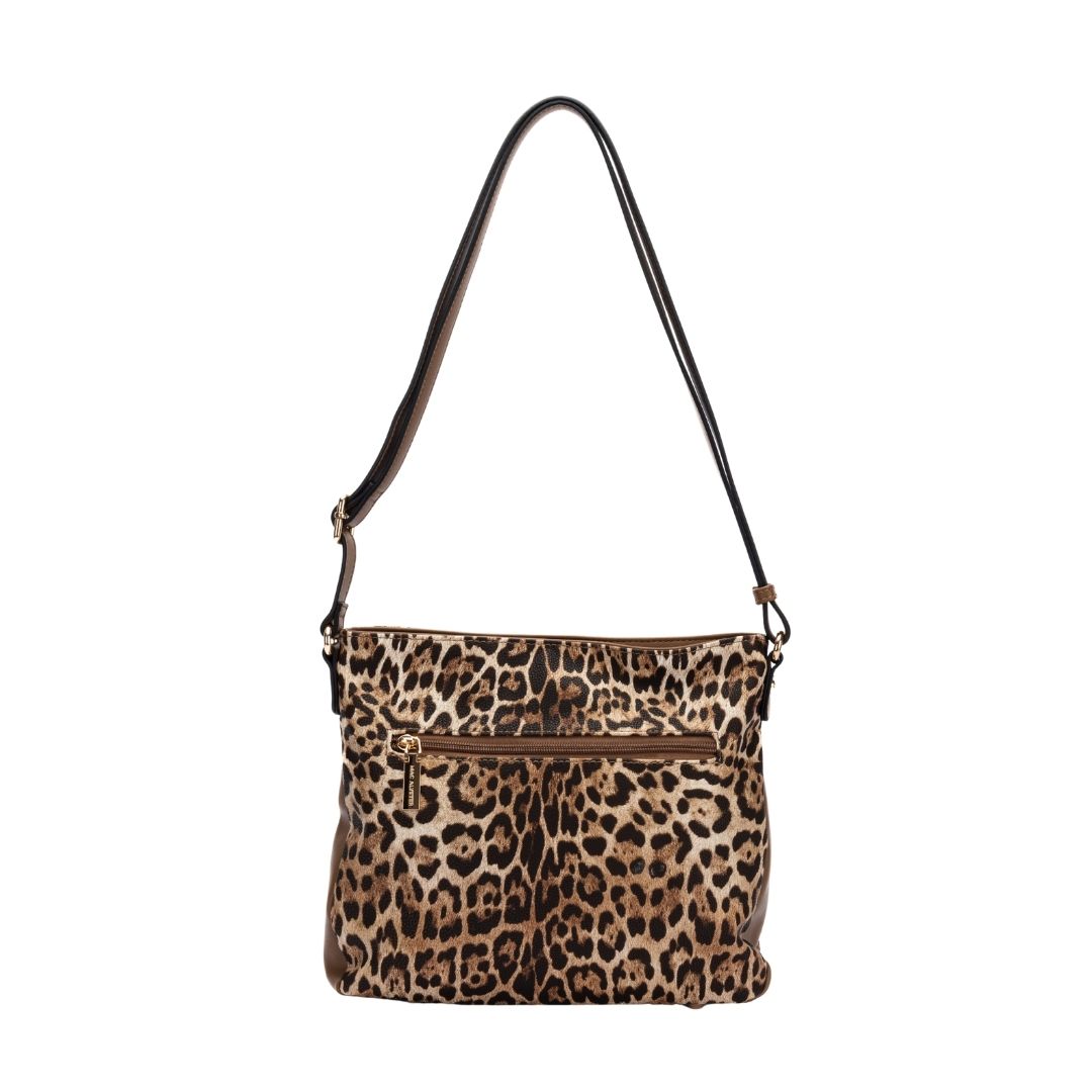 Mac Alyster Léopard sac trotteur léopard noir