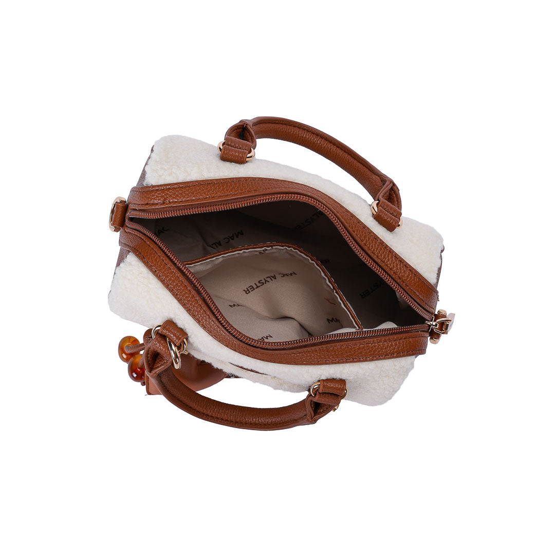 Mac Alyster Harmonia Sac Bowling Beige Moumoute Mini