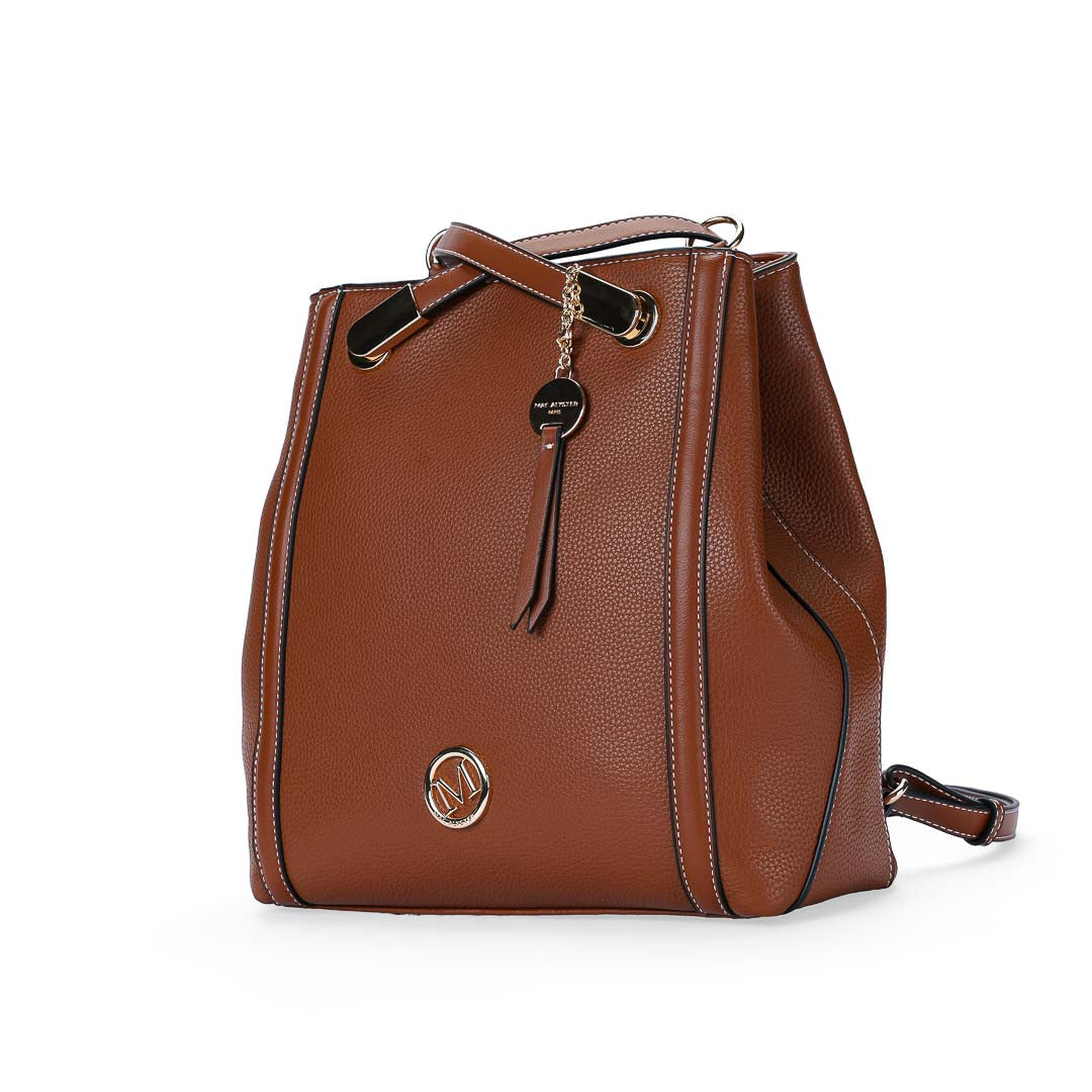 Mac Alyster Alto sac à dos Noir grainé pailleté 28 cm
