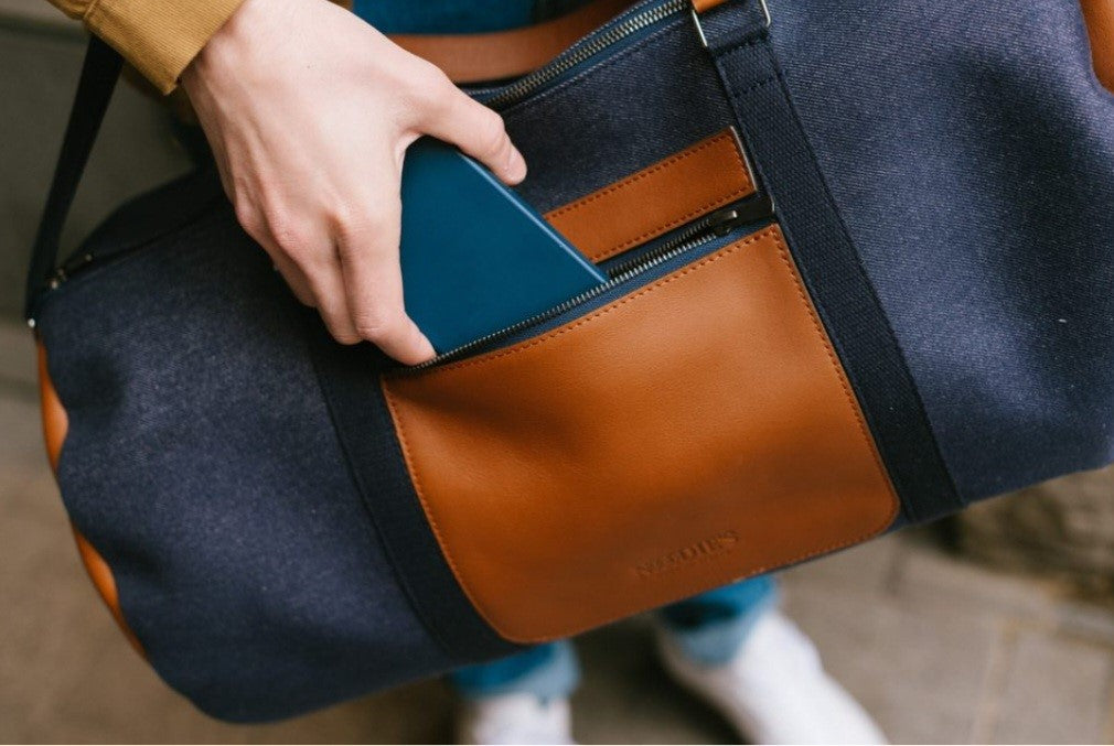 Nodie's Jacques sac voyage cuir camel