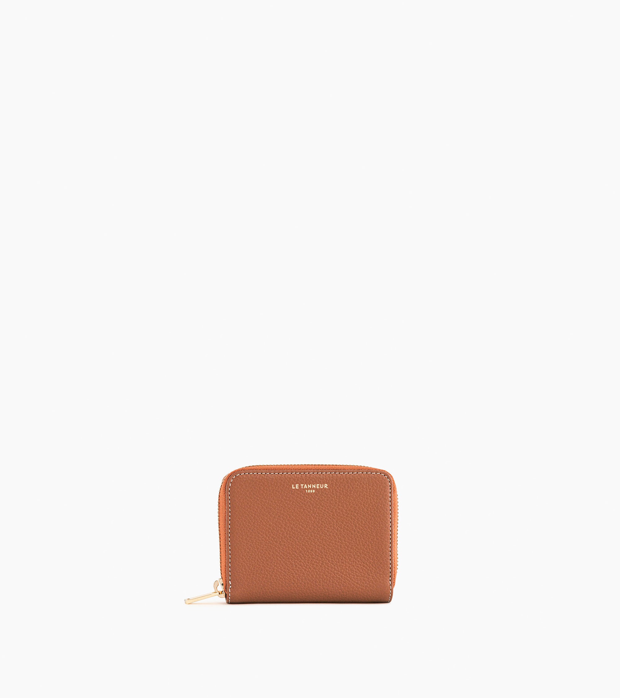 Le Tanneur Emilie porte-monnaie cuir Brown Tan