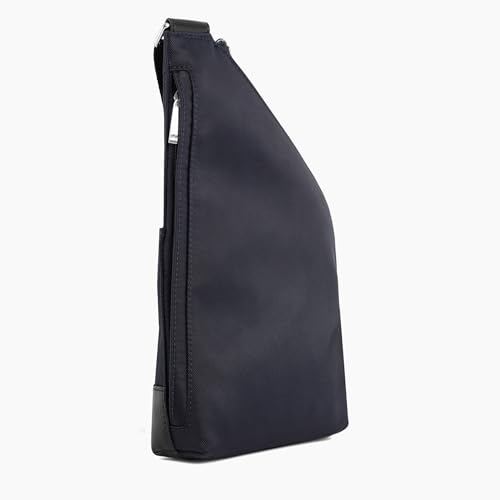 Le Tanneur Gaspard sacoche bandoulière cuir toile homme
