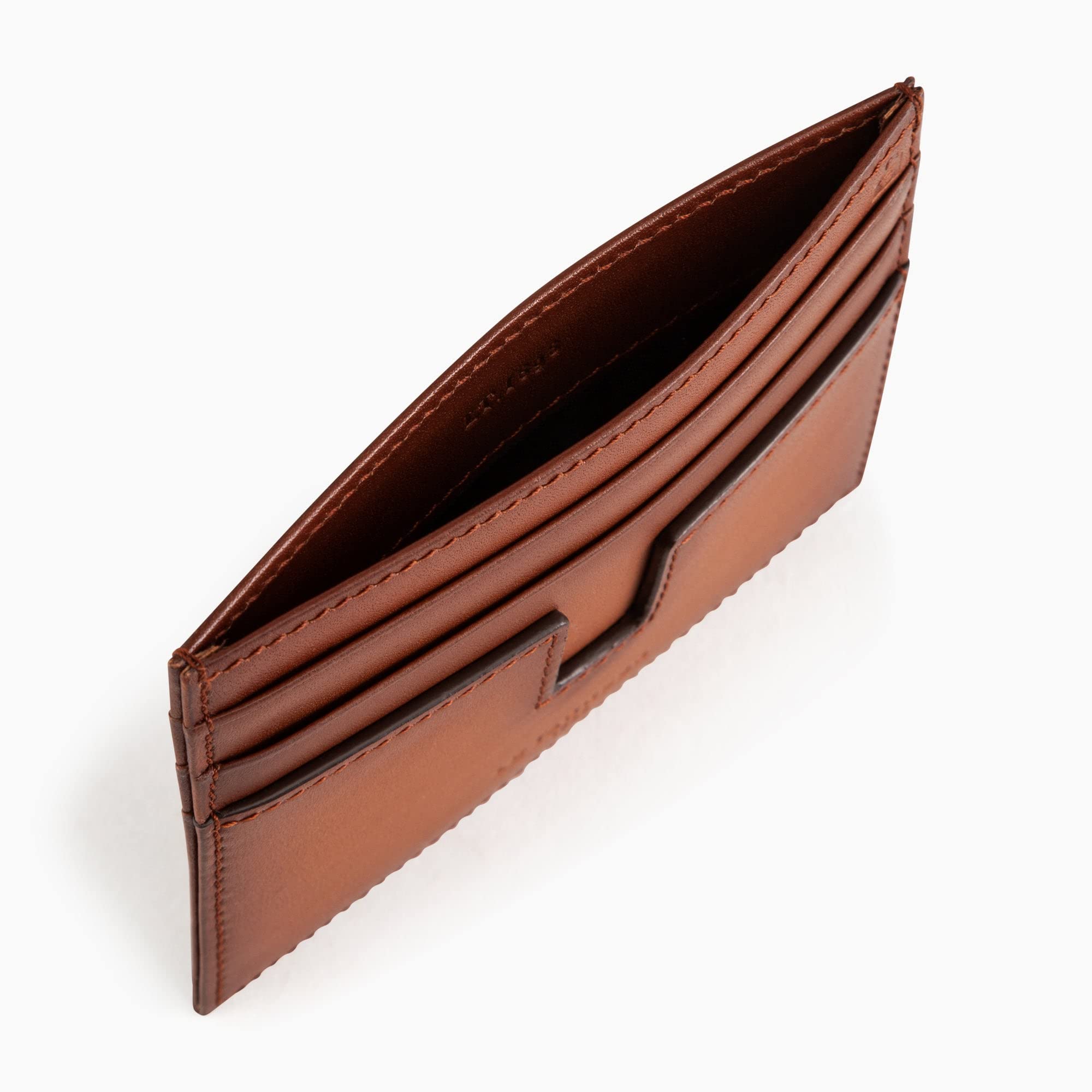 Le Tanneur Albert porte-cartes cuir 3 cartes compact