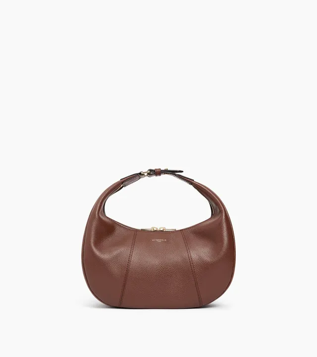 Le Tanneur Juliette petit sac hobo cuir grainé bandoulière