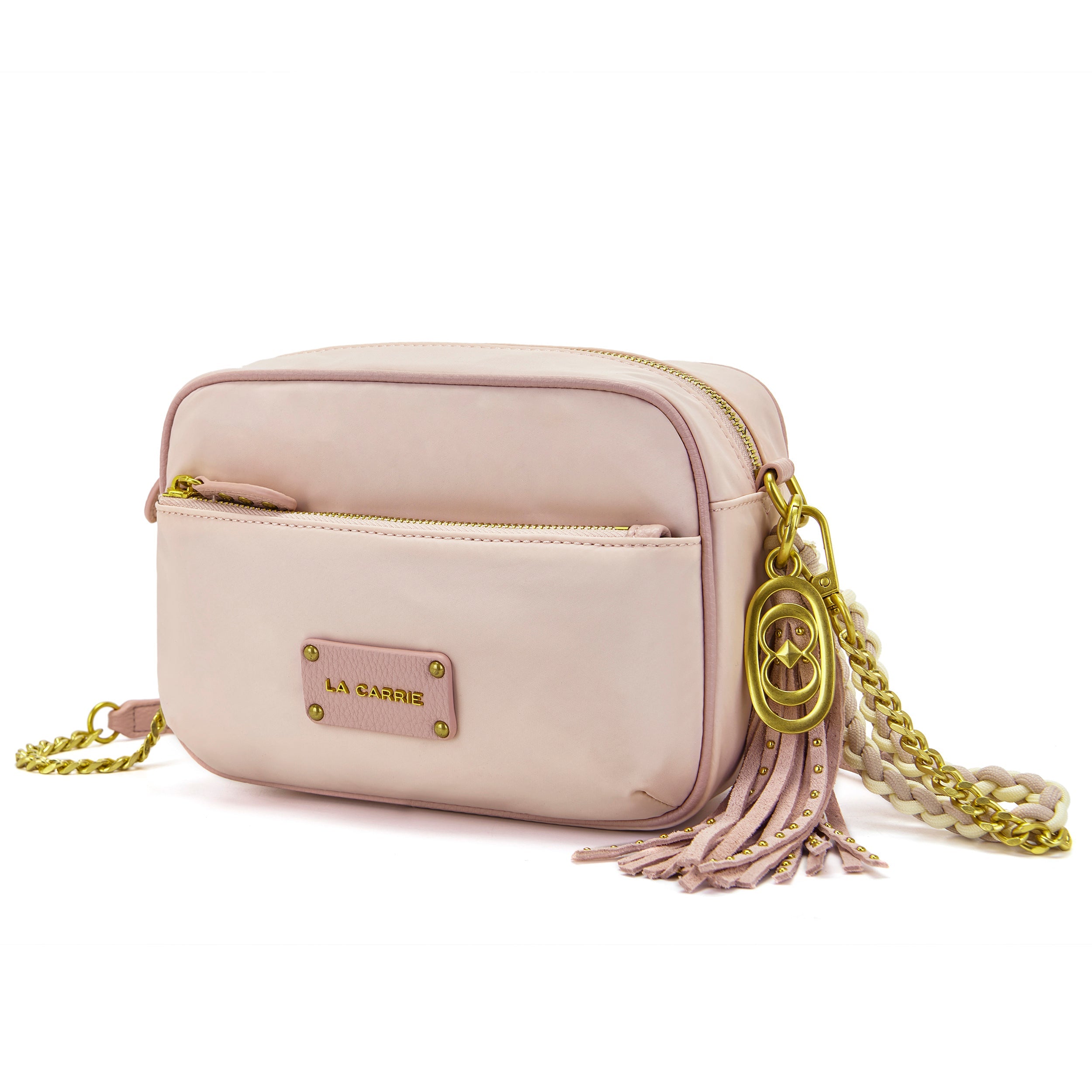 La Carrie Dark Wave sac bandoulière rose nylon