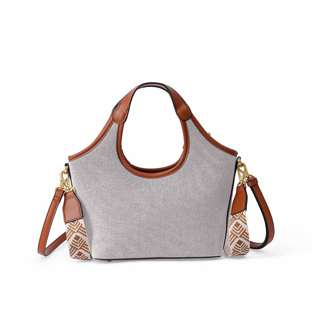 MAC ALYSTER Regard sac à main toile noir bandoulière