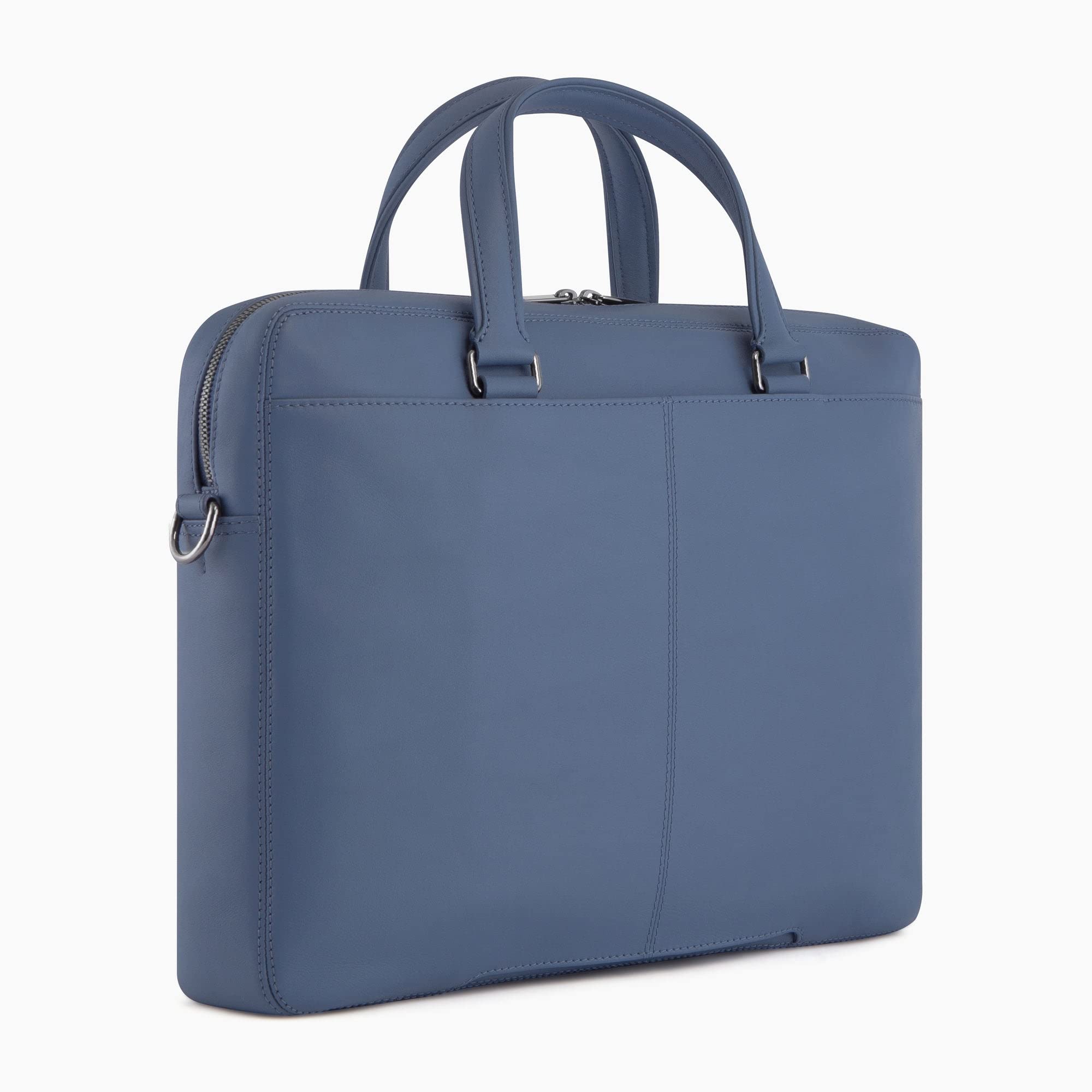 Le Tanneur Martin Porte-documents slim cuir 14" fin 5 cm