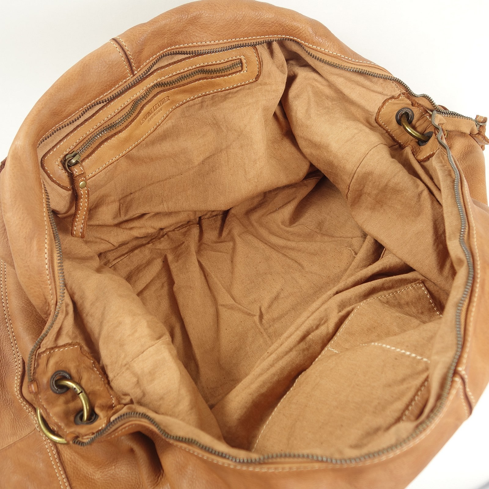 Collection Esprit Cuir LORENZO sac voyage cuir naturel
