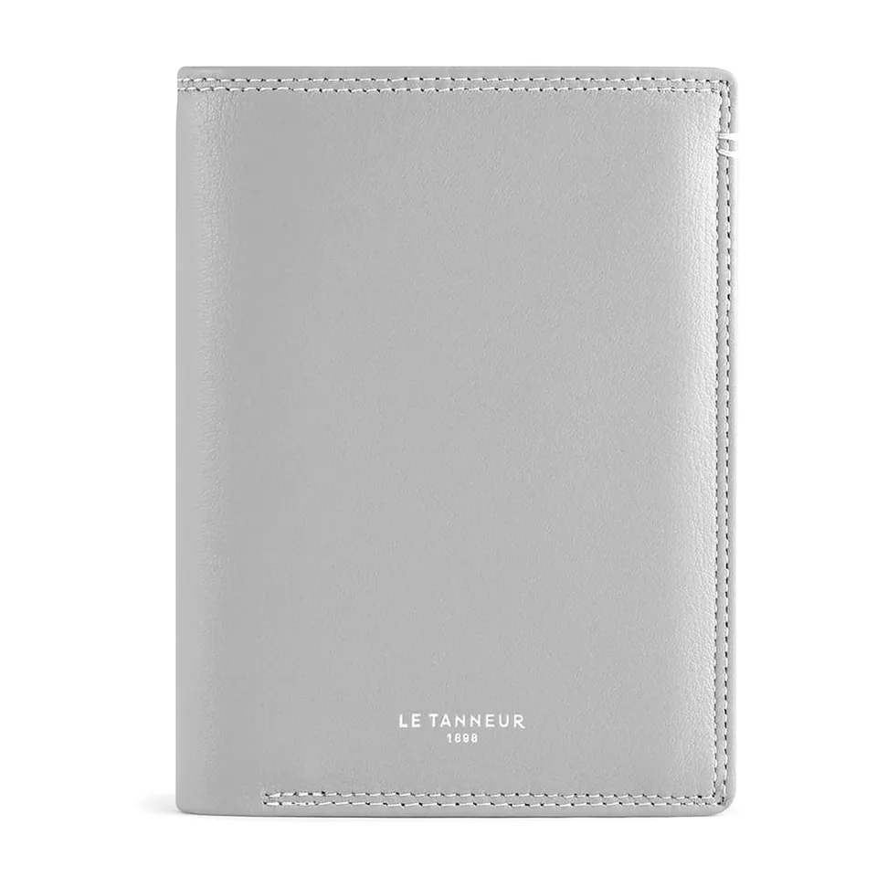 Le Tanneur portefeuille vertical cuir lisse 10x13 cm