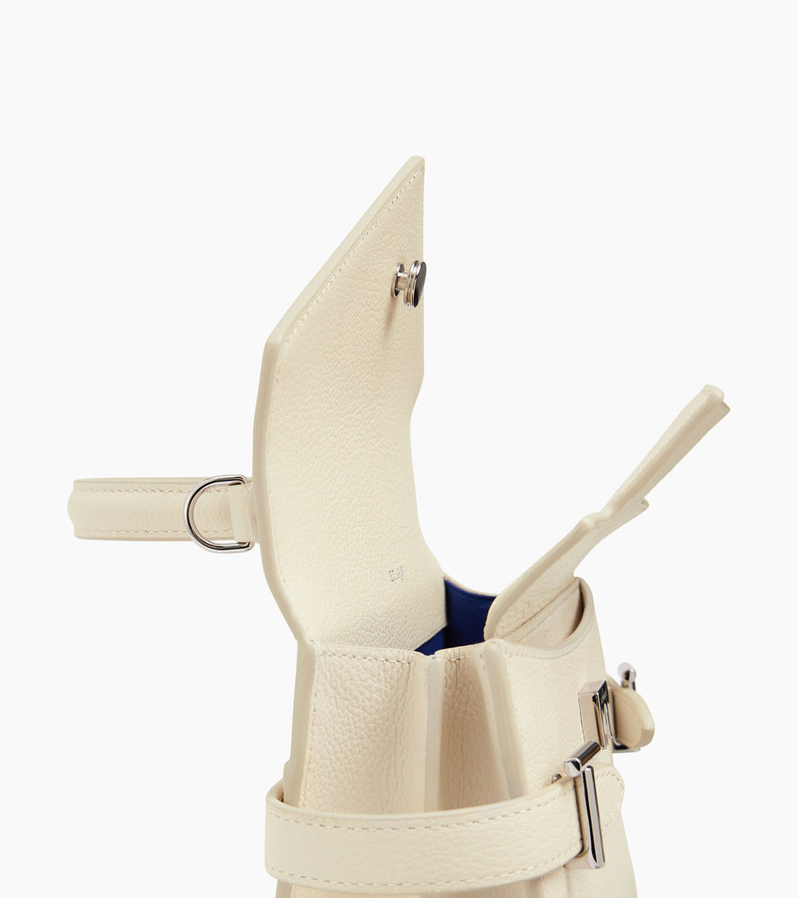 Le Tanneur Emilie petit sac à main cuir fleur de sel