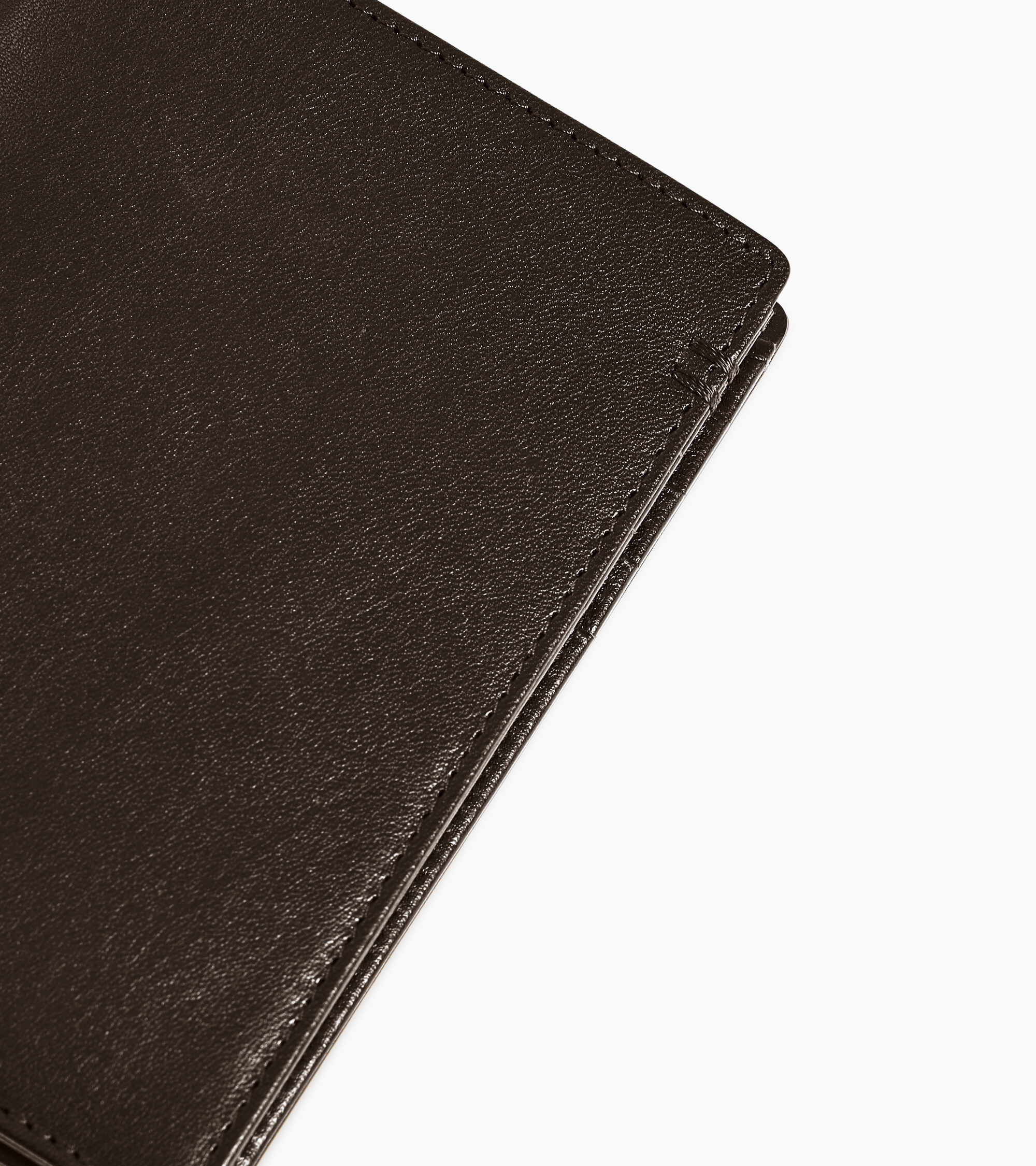 Le Tanneur Lucien Portefeuille Vertical Cuir Brown Coffee Zippé