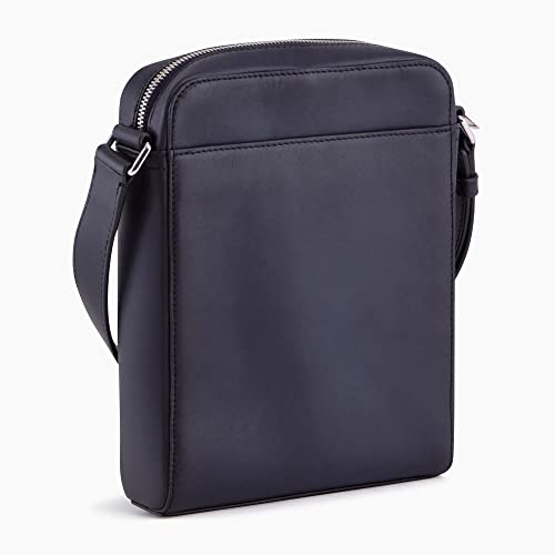 Le Tanneur Albert sacoche cuir lisse homme 18x21,5 cm