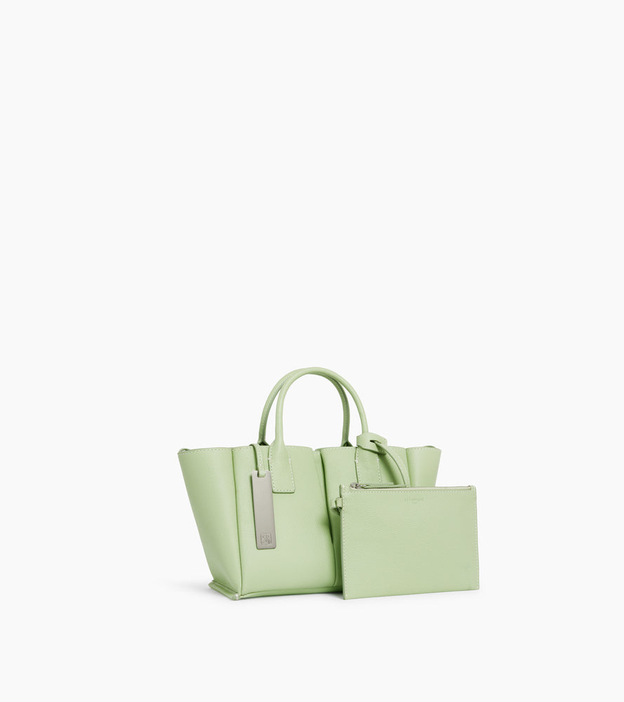 Le Tanneur Elena petit sac à main cuir grainé bandoulière