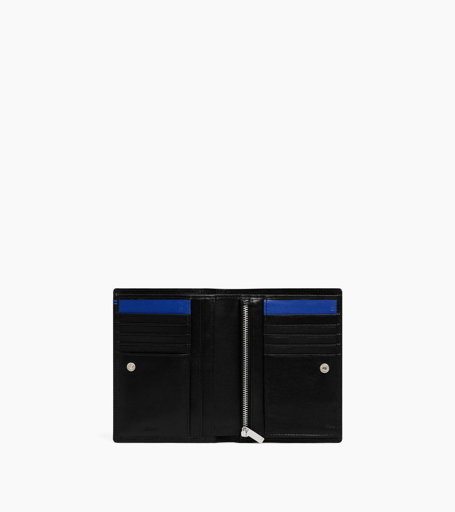 Le Tanneur Martin grand portefeuille vertical cuir noir