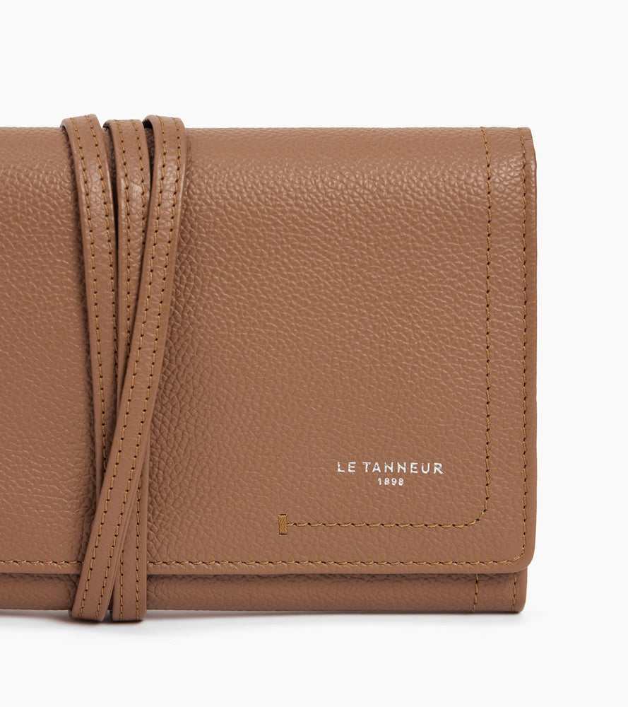 Le Tanneur coffret bijoux voyage cuir naturel montre
