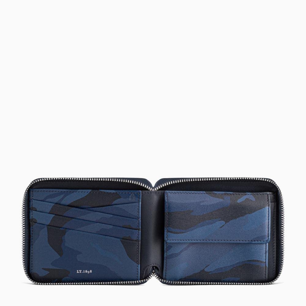 Le Tanneur Nathan Porte-monnaie zippé cuir grainé noir