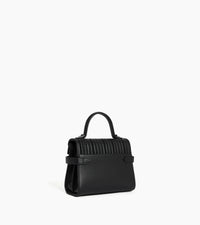 Le Tanneur Emilie petit sac cuir tressé double rabat bandoulière