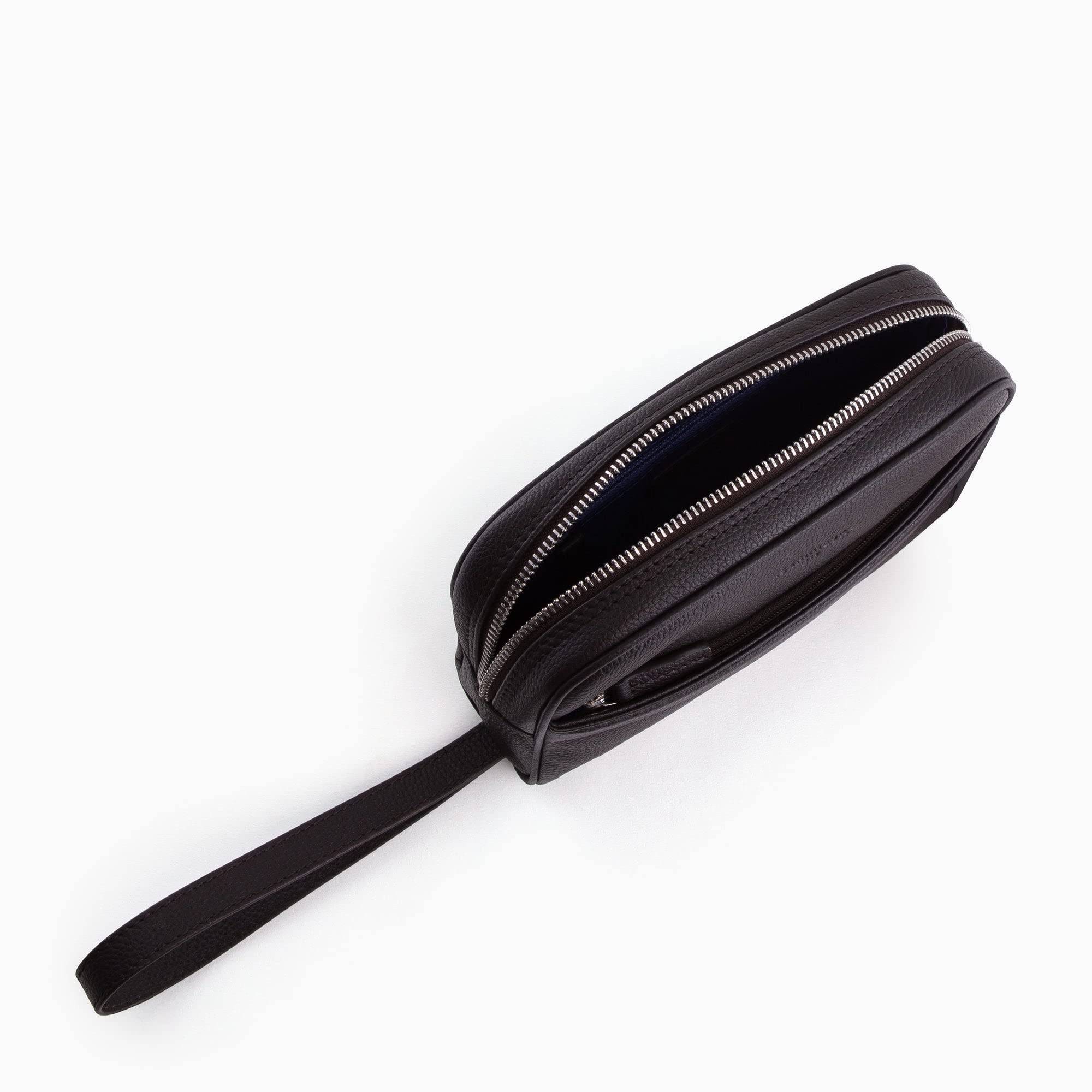 Le Tanneur Charles Pochette ceinture cuir grainé 20 cm