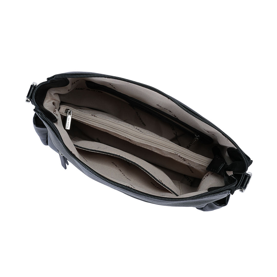 MAC ALYSTER MILAN 2.0 sac besace kaki chaîne 30 cm