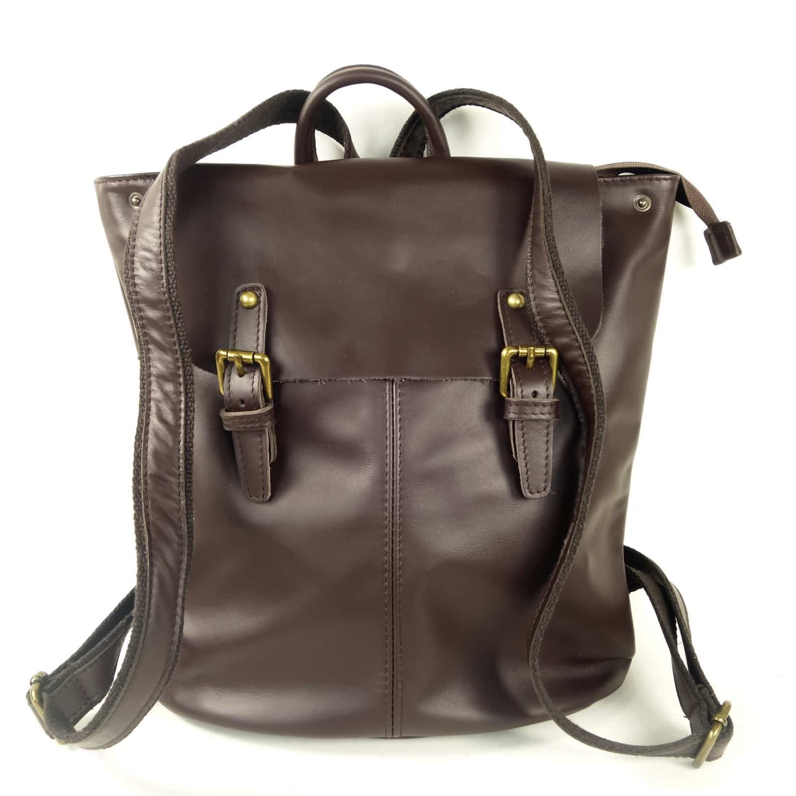 Collection Esprit Cuir Summer sac à dos cuir brun femme