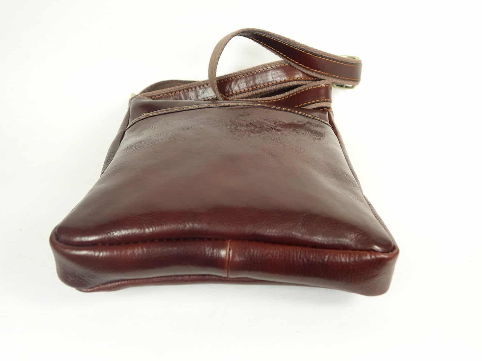 Collection Esprit Cuir EDOARDO pochette cuir marron homme