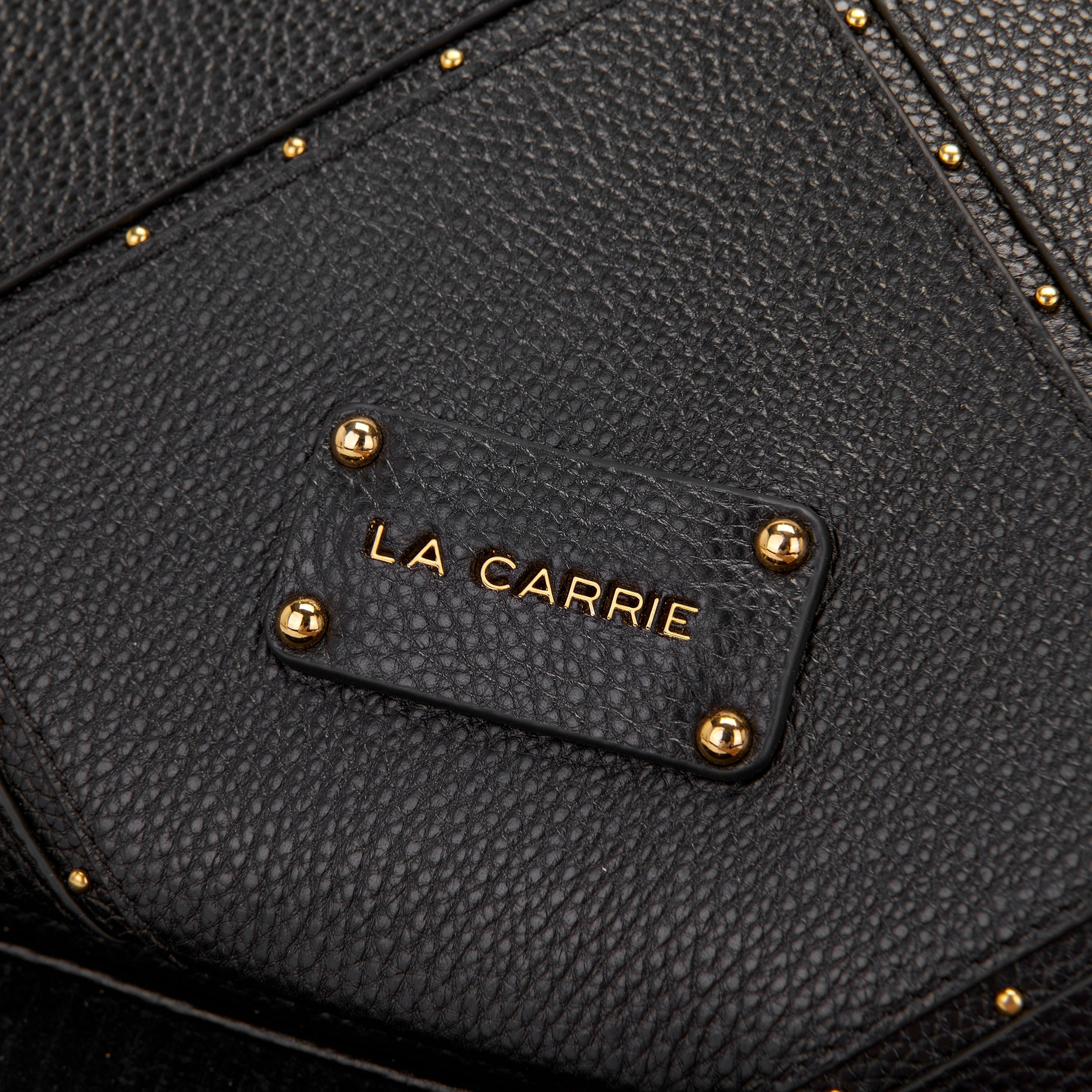 La Carrie Isabel sac bandoulière noir 35x15x29cm