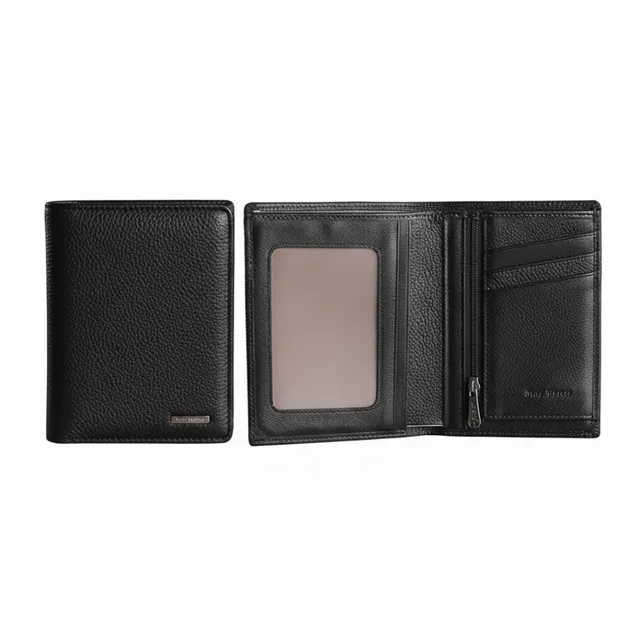 MAC ALYSTER PREMIUM grand portefeuille Noir synthétique