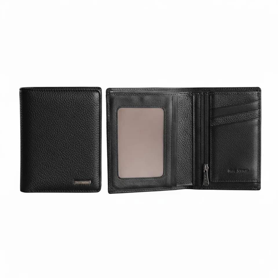 MAC ALYSTER PREMIUM grand portefeuille Noir synthétique
