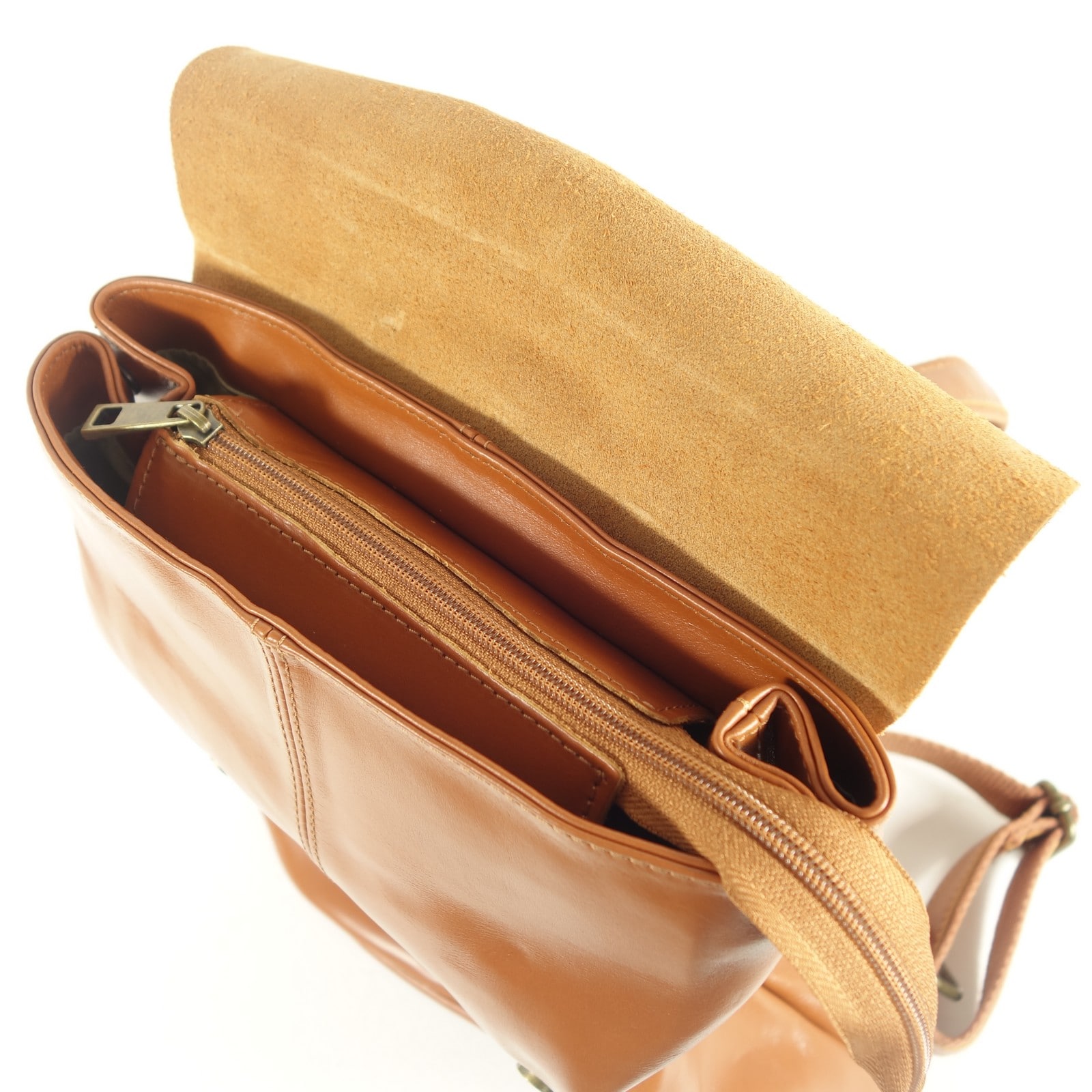 Collection Esprit Cuir Summer sac à dos cuir naturel A4