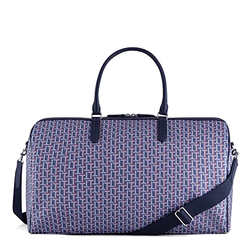 Le Tanneur Camille sac voyage toile cuir 50,5 cm homme