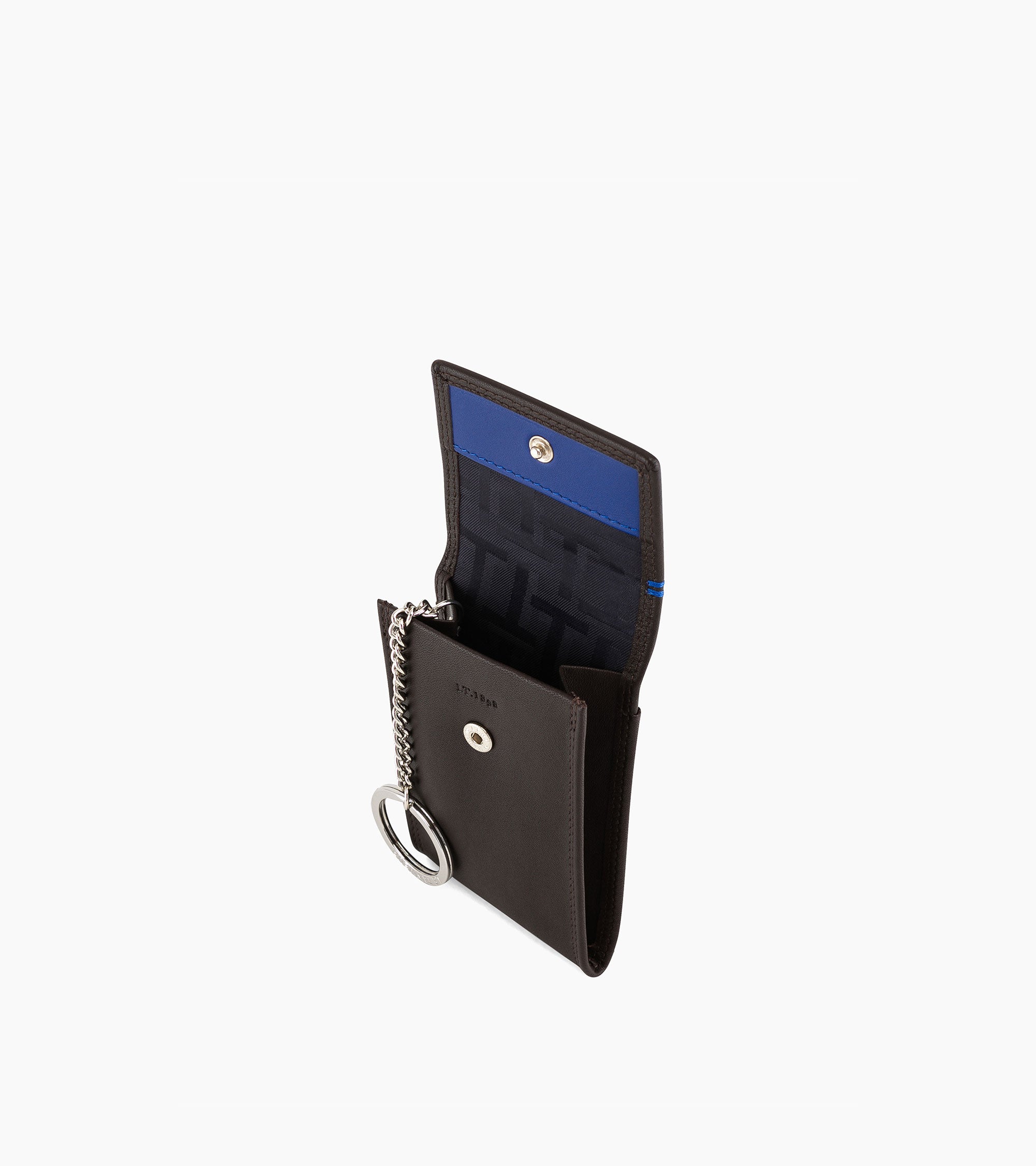 Le Tanneur Martin Étui Clés Cuir Marron Coffee Brown