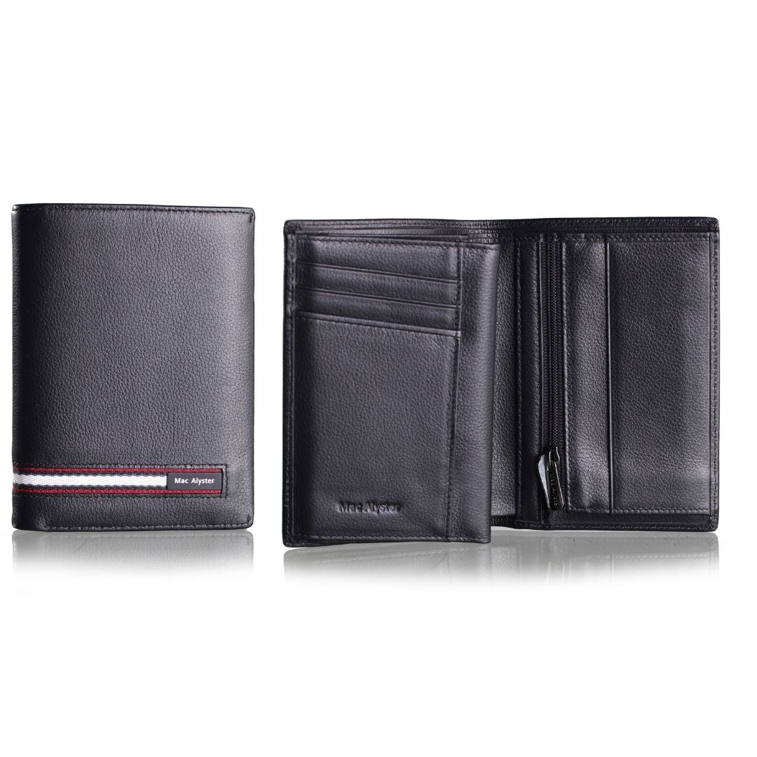 MAC ALYSTER PRELUDE portefeuille 3 volets Noir