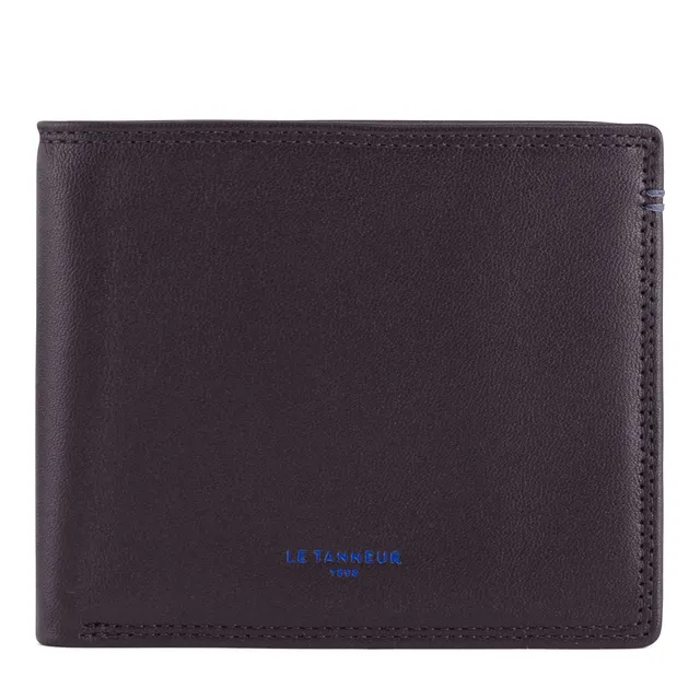 Le Tanneur Portefeuille Cuir Vachette Pleine Fleur 8 Cartes