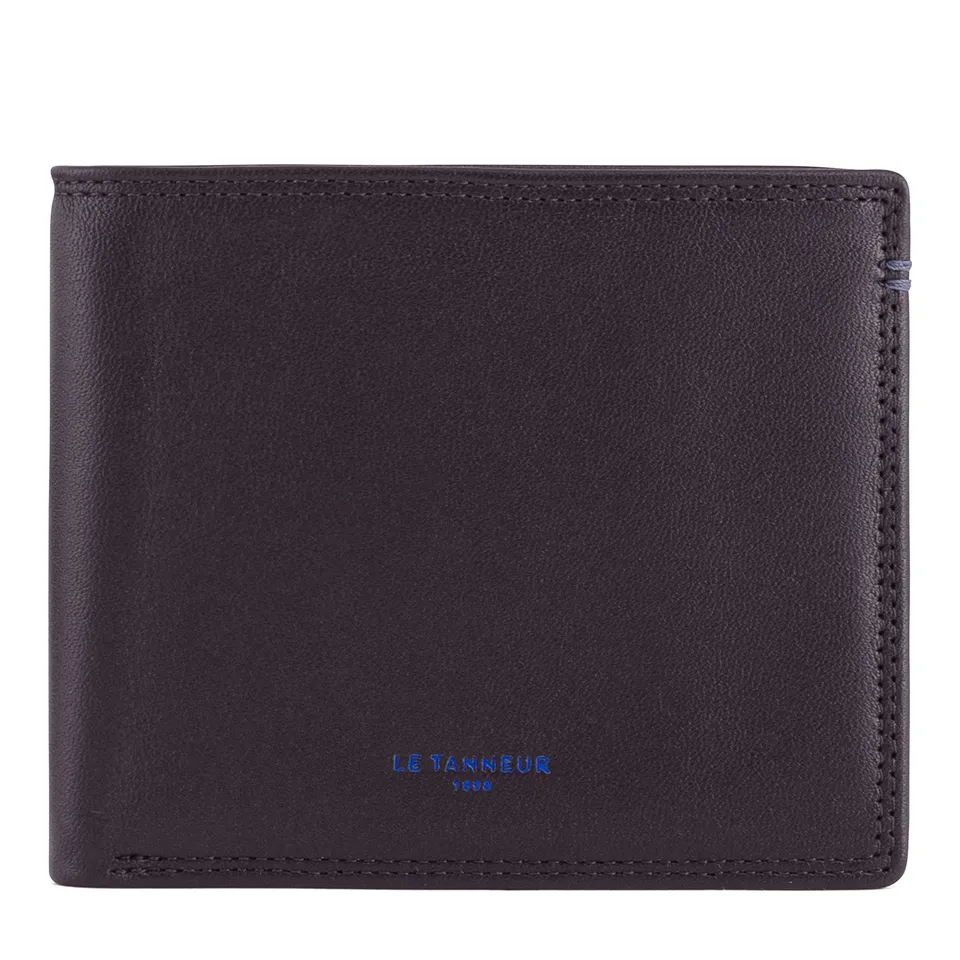 Le Tanneur Portefeuille Cuir Vachette Pleine Fleur 8 Cartes
