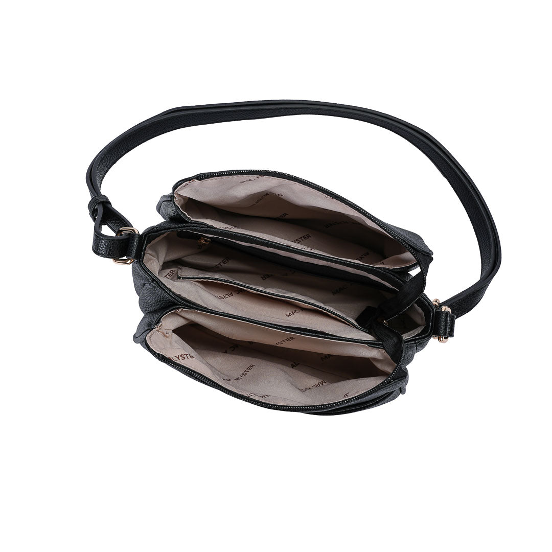 Mac Alyster Harmonia sac trotteur femme beige moumoute