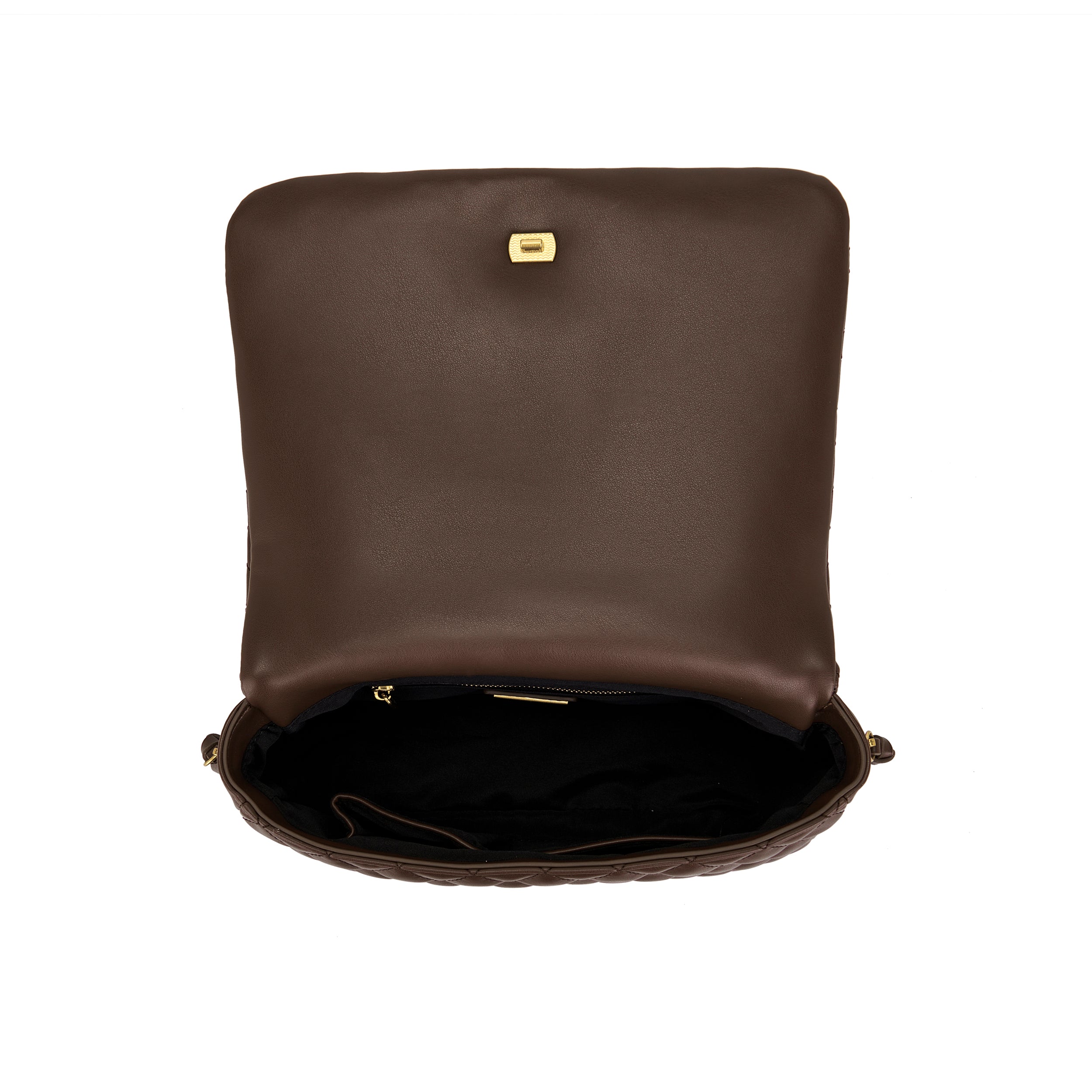 La Carrie Bag Touchy Isabel sac épaule marron 32x19cm