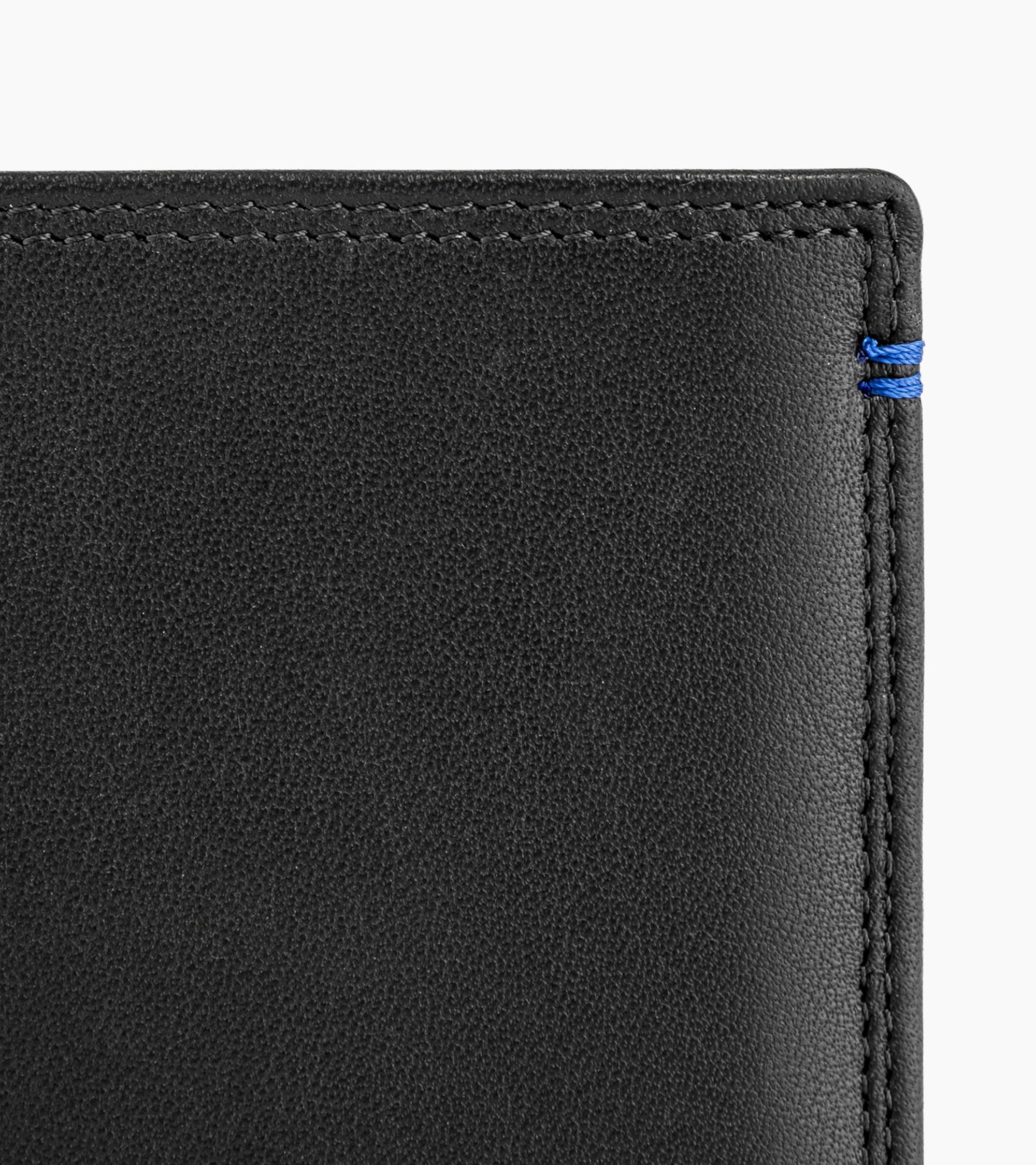 Le Tanneur Martin portefeuille cuir noir moyen zippé