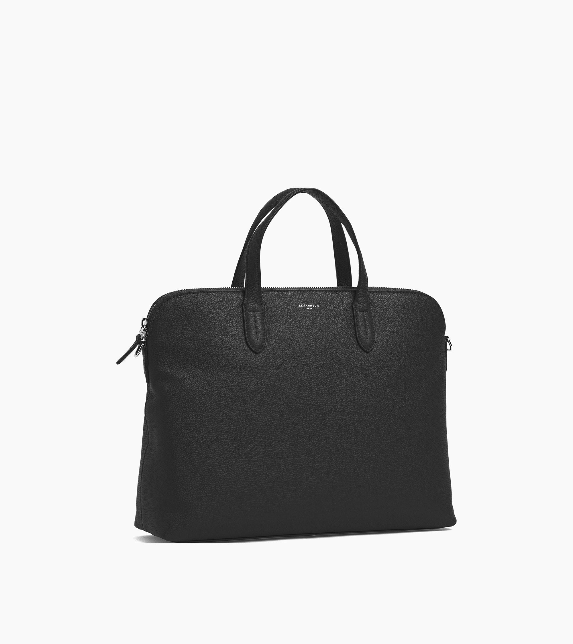 Le Tanneur Accessories Sophie porte-documents cuir grainé noir