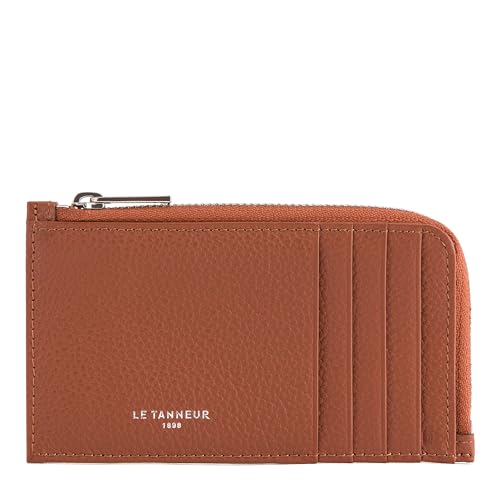 Le Tanneur Emile Porte-carte large zippé cuir grainé