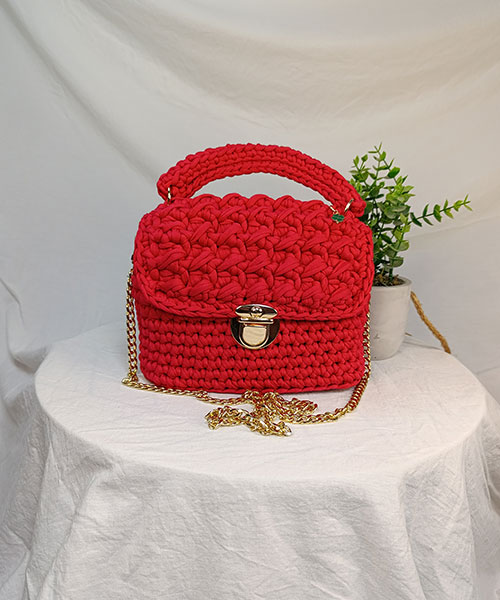 Takiri Love TK752 sac à main rouge bandoulière