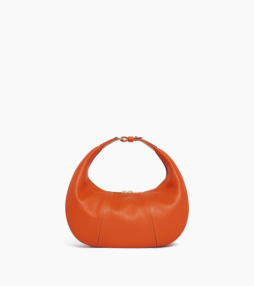 Le Tanneur Juliette sac hobo cuir grainé petit