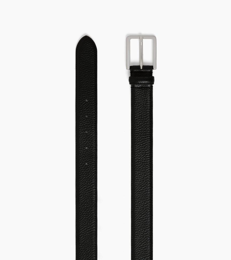 Le Tanneur Belts ceinture cuir homme noir 35 mm