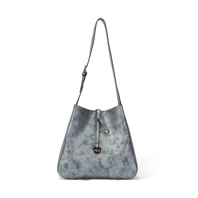 Mac Alyster Seduction sac hobo synthétique Noir métallisé 28x11x28 cm