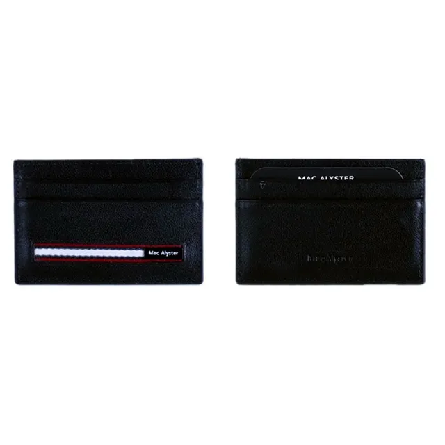 Mac Alyster Prelude 15 petit porte-cartes noir plat