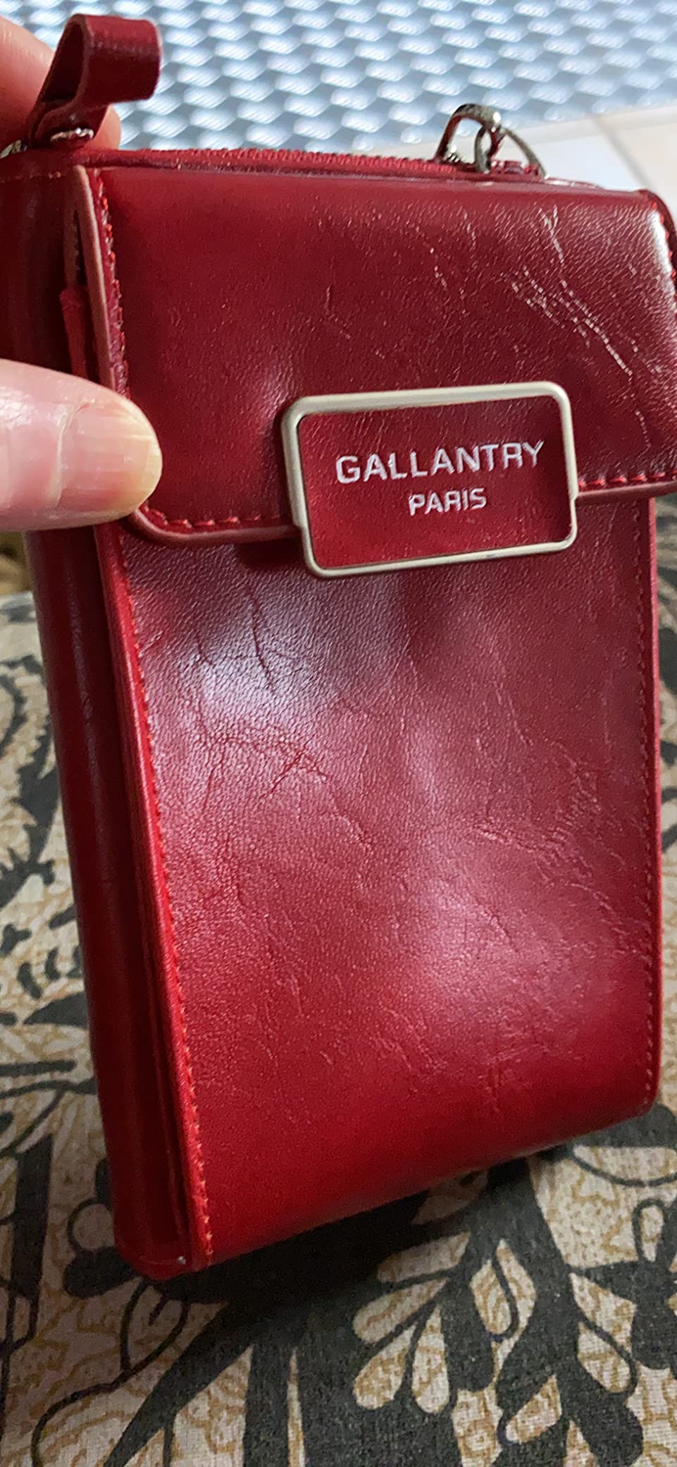 Gallantry Sacs Bandoulière Téléphone pochette smartphone Beige 11x18 cm