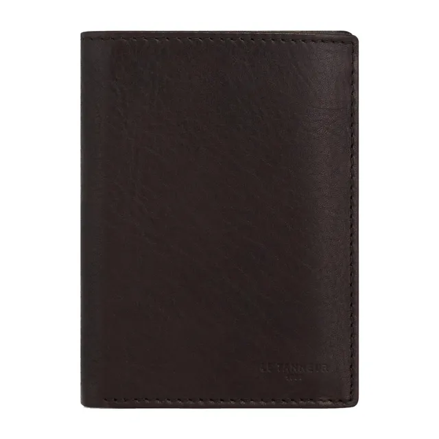 Le Tanneur Gary portefeuille vertical cuir huilé homme