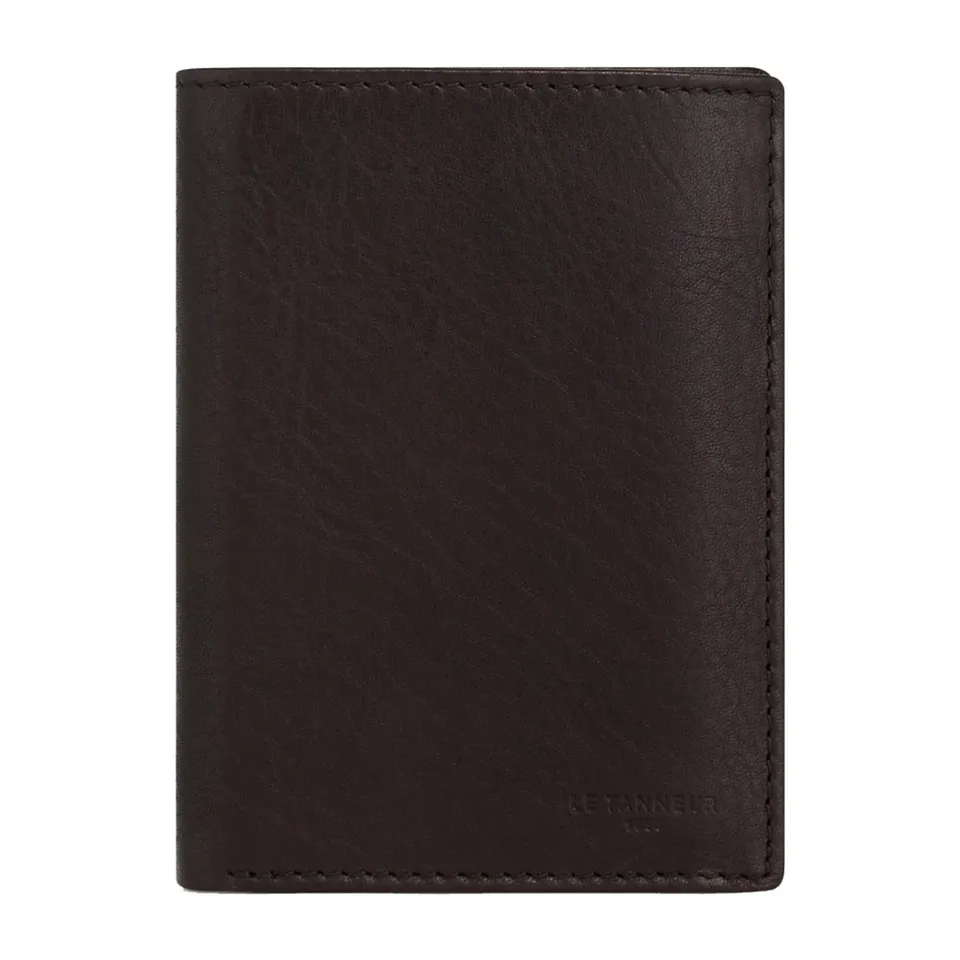 Le Tanneur Gary portefeuille vertical cuir huilé homme